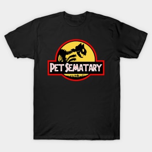 Pet Sematary Jurassic Park parody T-Shirt